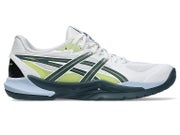 Asics PowerBreak FF (26) Men's Indoor Shoes (White/Raw Indigo)