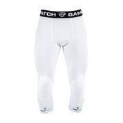 Copy of Gamepatch 3/4 tights with knee padding  (26) - White