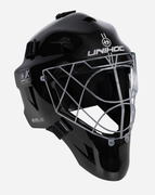 Unihoc Alpha Prime Evolab (26) Goalie Mask Black-Silver