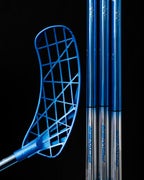 Zone AIR/TWO Power 27 THIN Chrome/Blue (26) Floorball stick