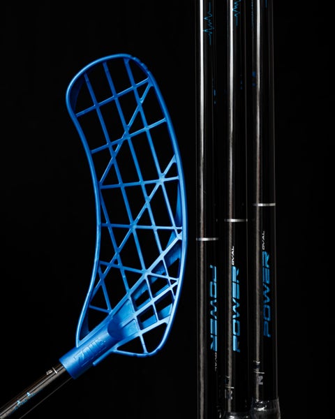 Zone AIR/TWO Power 27 OVAL Raw/Blue (26) Floorball stick
