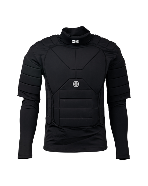 Zone Upgrade Pro Rebound (26) Goalie Protective Shirt Black