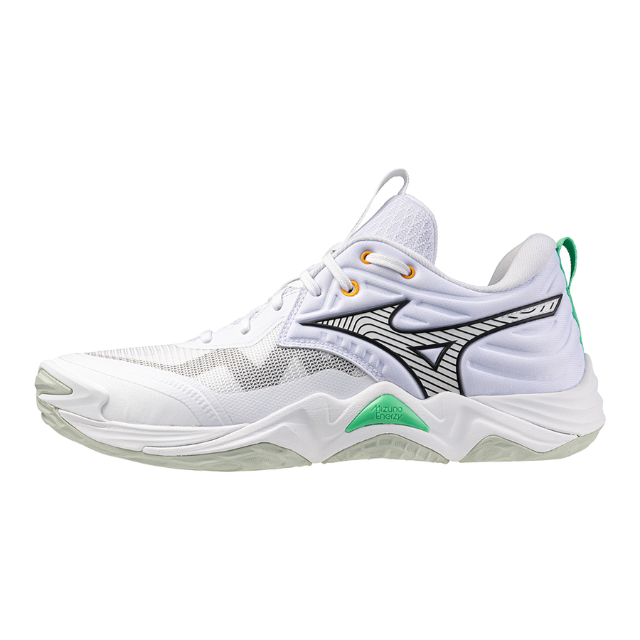 シューズ Mizuno WAVE MOMENTUM ELITE 25cm Mizuno Wave Momentum Elite (25) Volleyball Shoes (White/Black